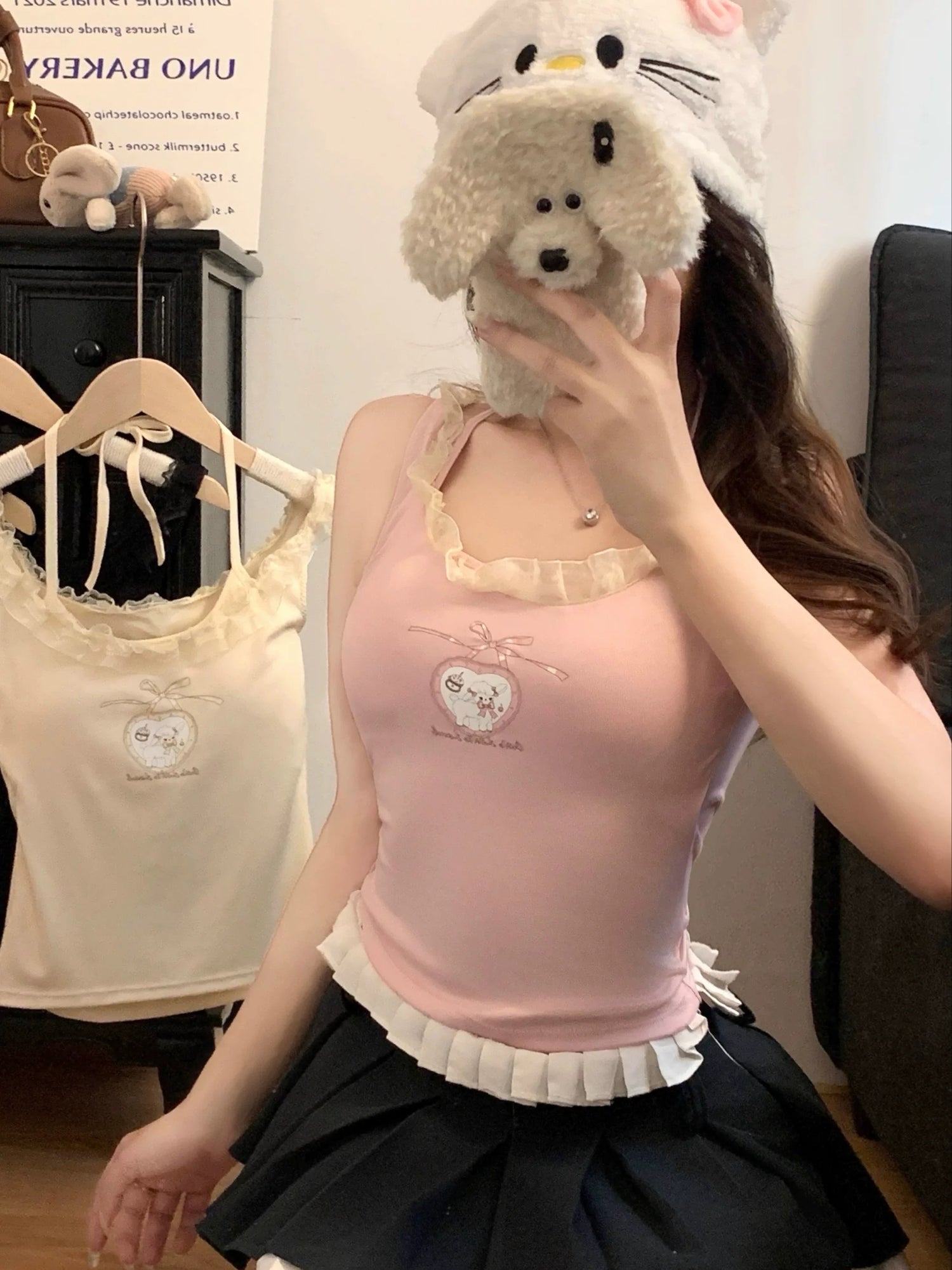 Mini Sheep Strap Top