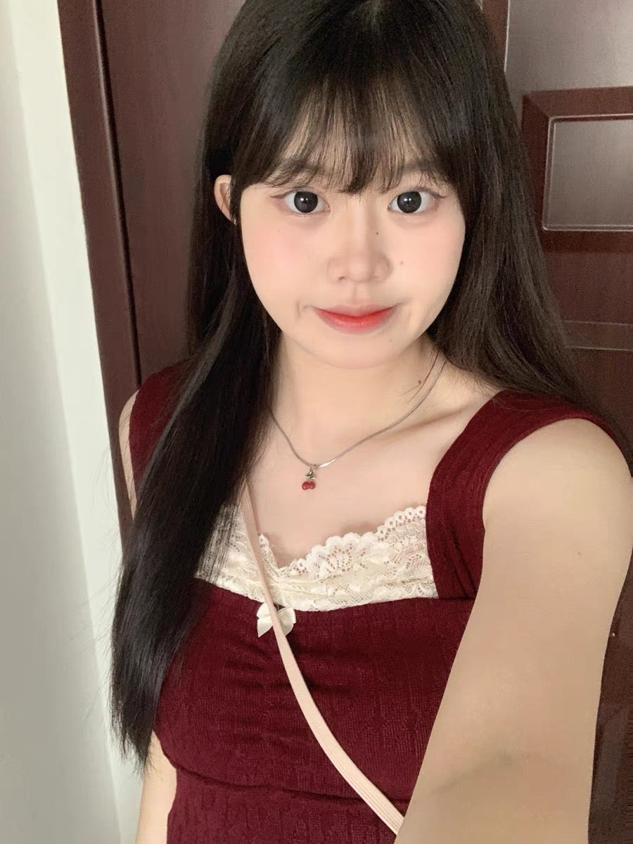 Mix Lacey Sleeveless Top