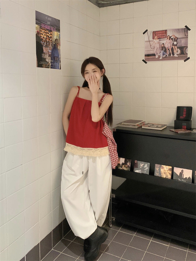 Tassel Strap Top(Yellow)