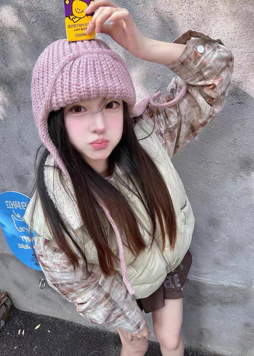Pink Knitted Hat