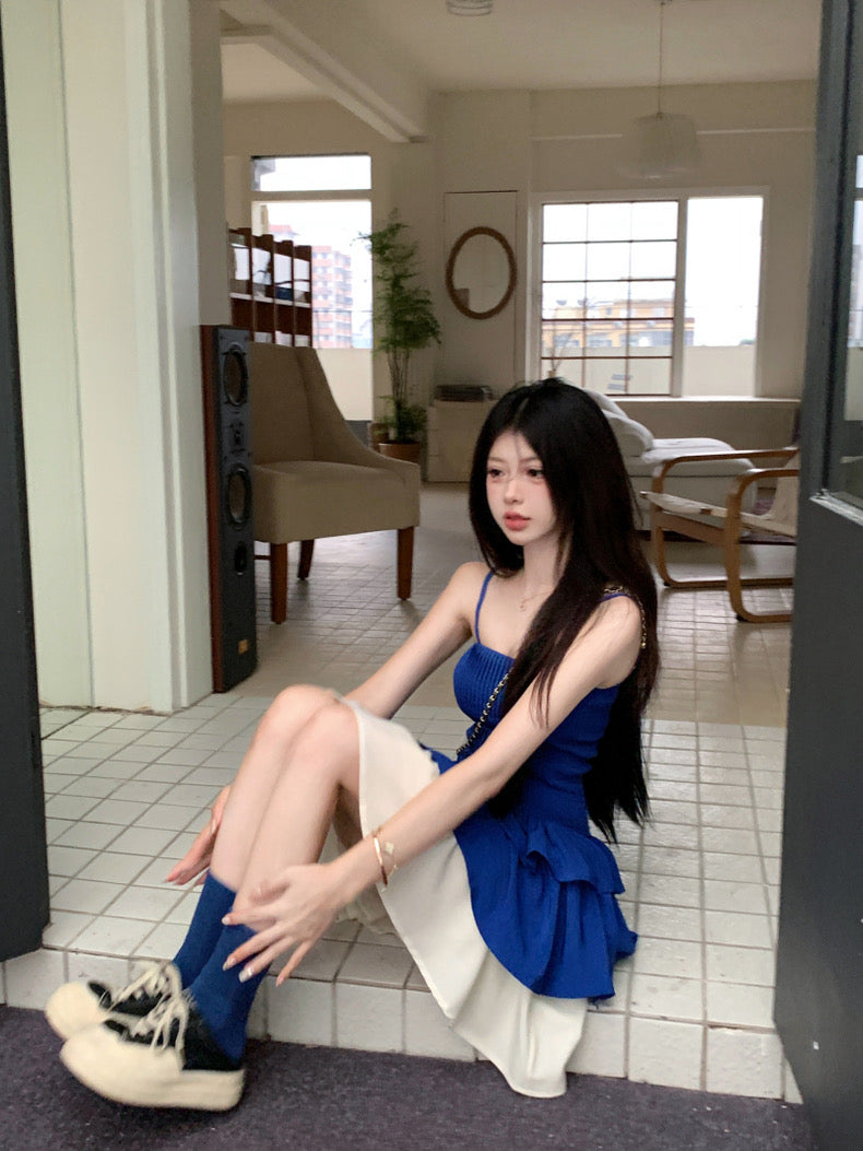 Klein Mix Strap Dress (S)