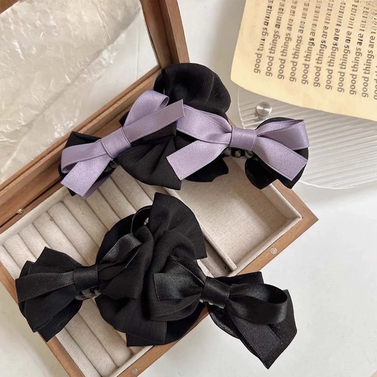 Ribbon Big Hair Clip