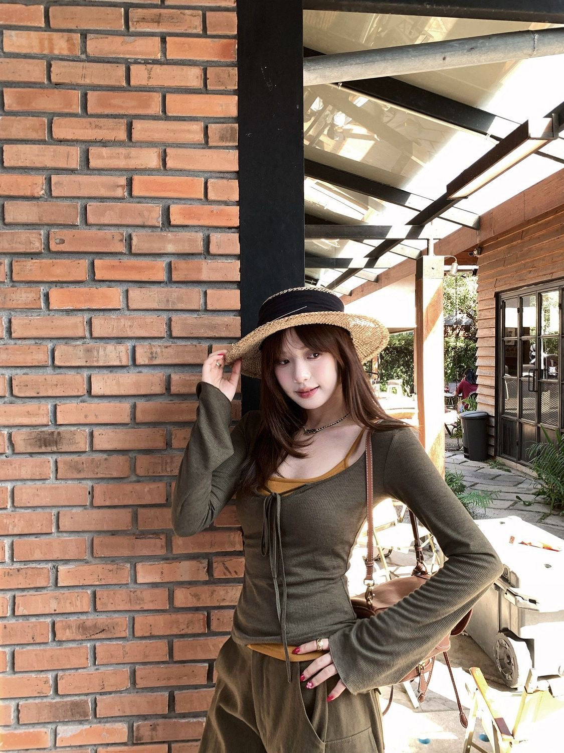 Singlet + Long Sleeve Top