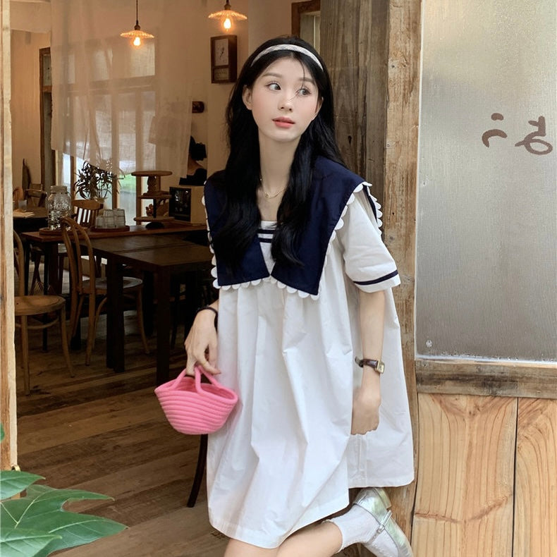 Sailor Collar Dolly Dress