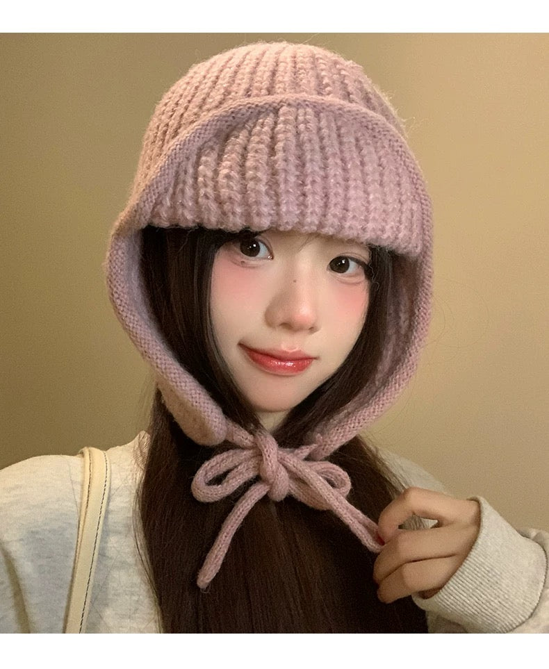 H16 Pink Knitted Hat