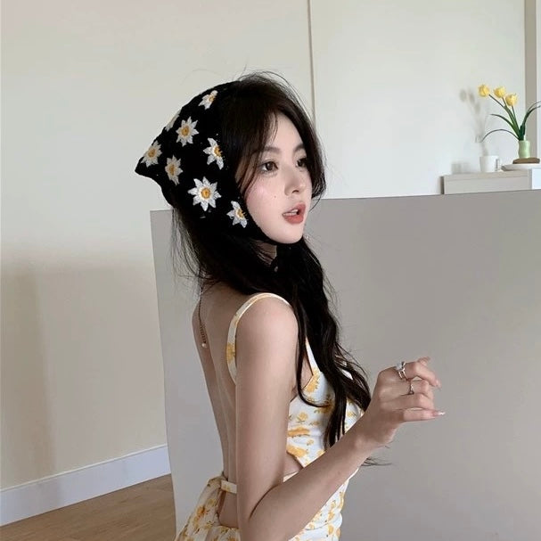 Garden Embroidery Hair Headband