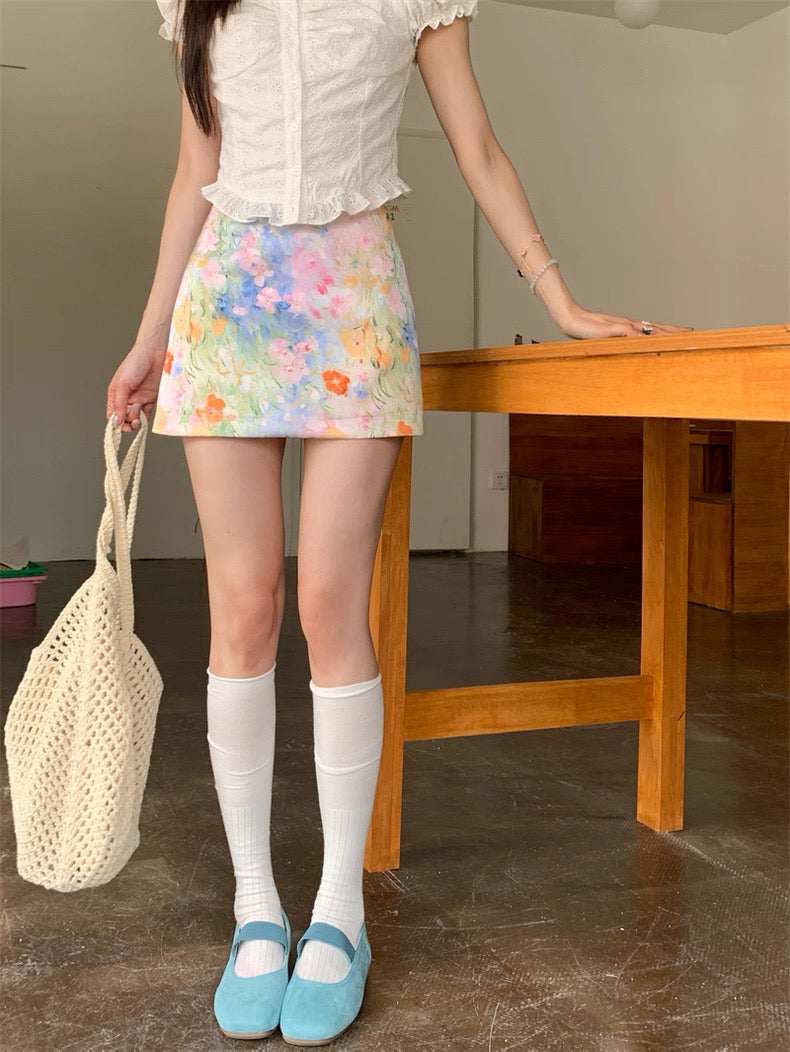 Mix Flo Mini Skirt SK25