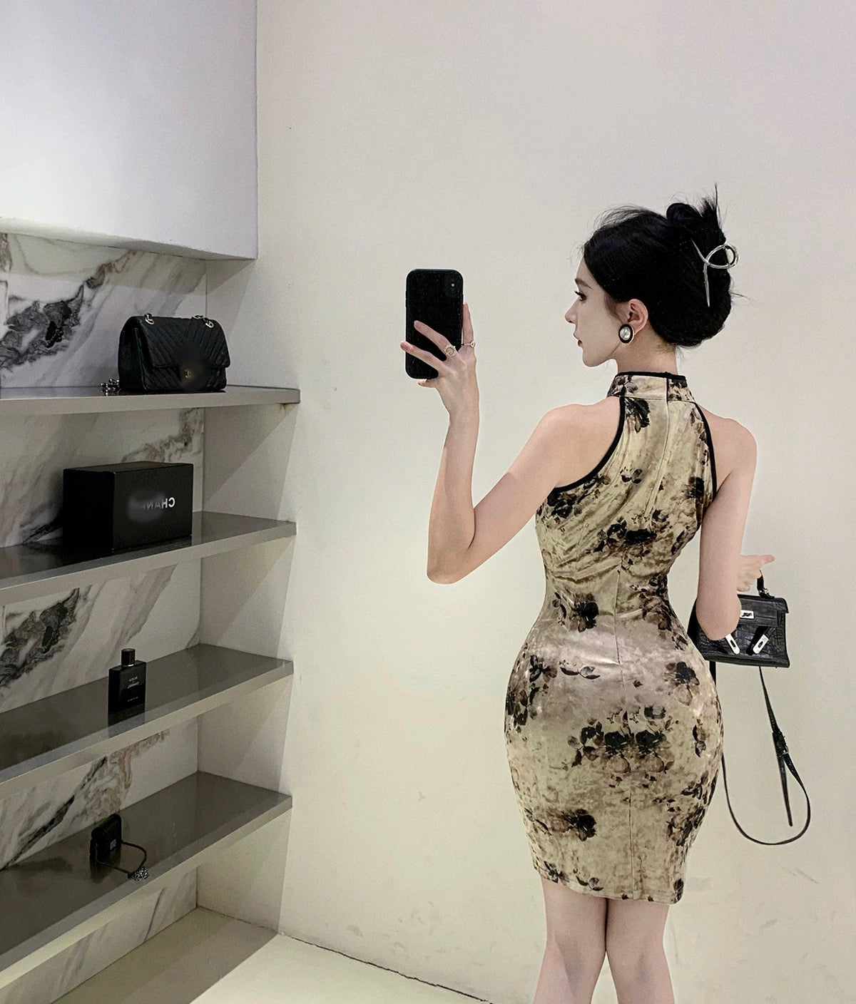 Flo CD043 Cheongsam Dress (S)