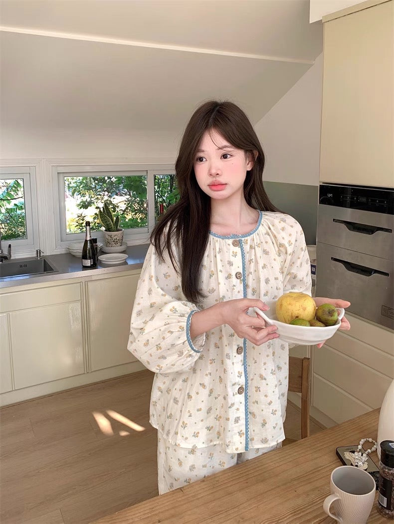 Long Sleeve Two Pieces Set Honewear Pyjamas