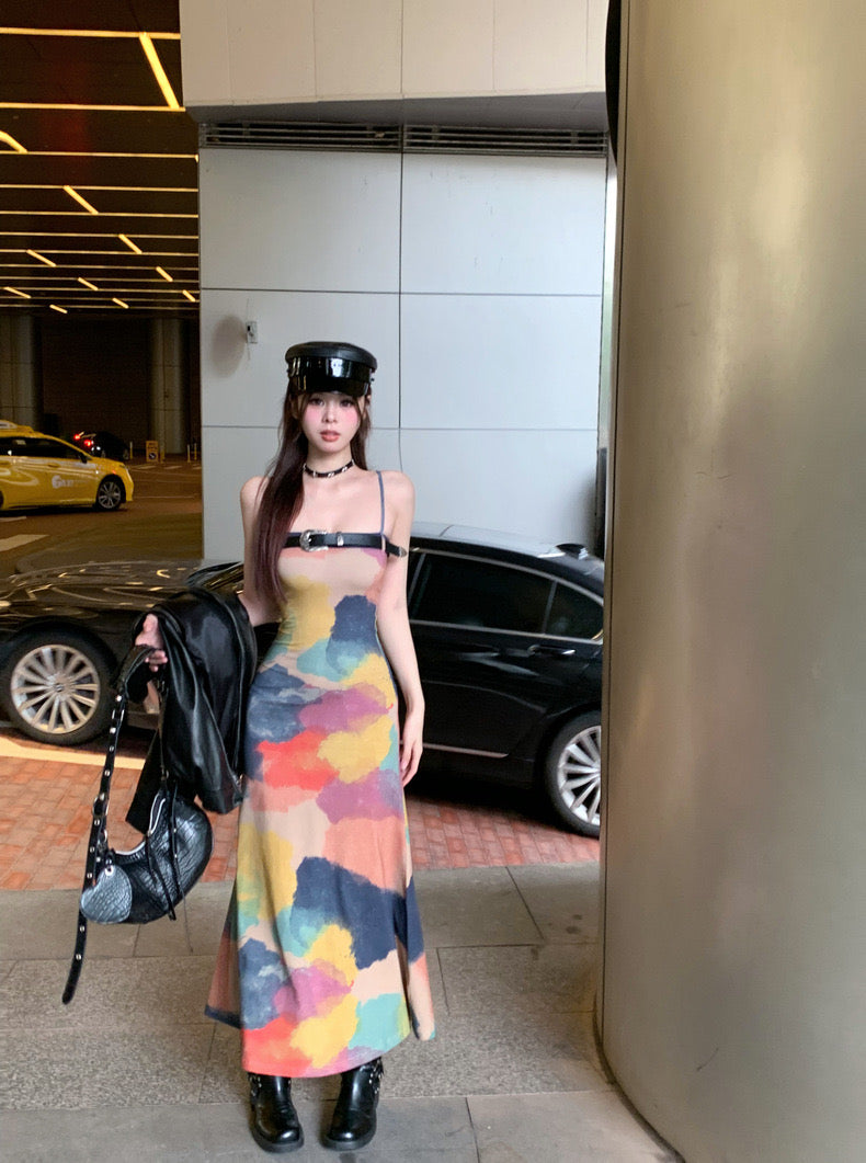 Colour Pallete Long Dress
