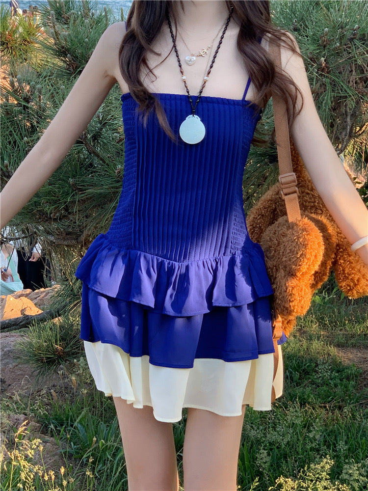 Klein Mix Strap Dress (S)