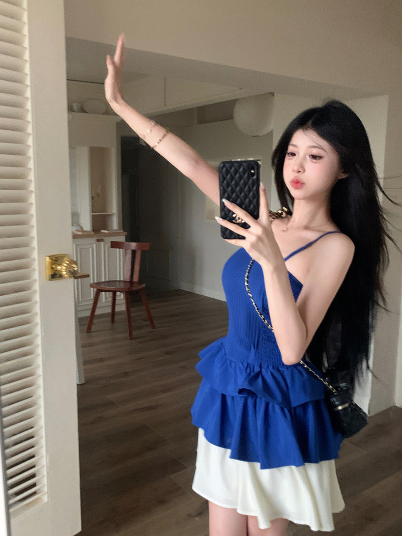 Klein Mix Strap Dress (S)