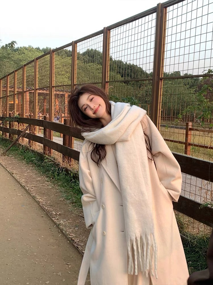 Winter Scarf (Blue, White, Grey, Pink)