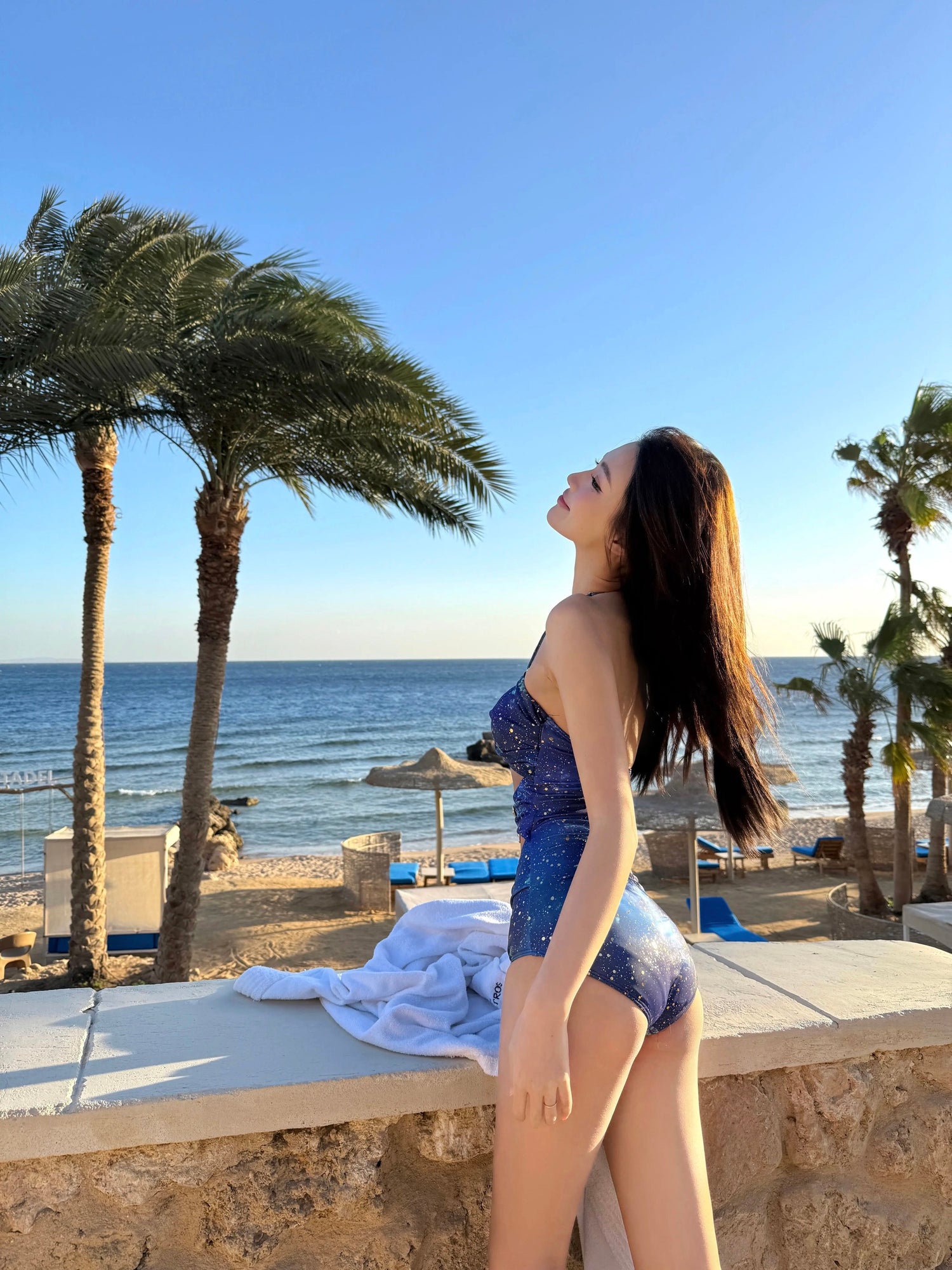 Starfish Navy Blue BK10 Swimsuits (M)