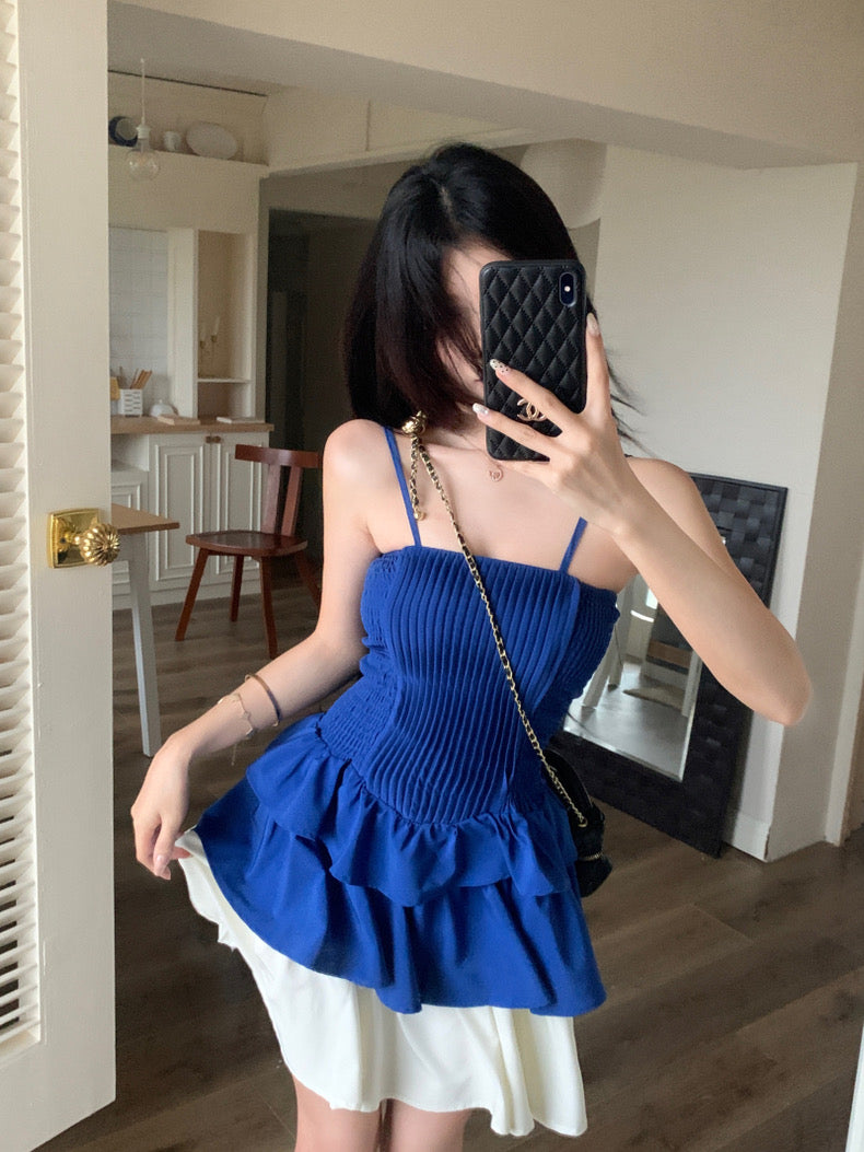 Klein Mix Strap Dress (S)