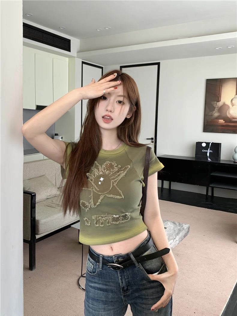 Starry Crop Top