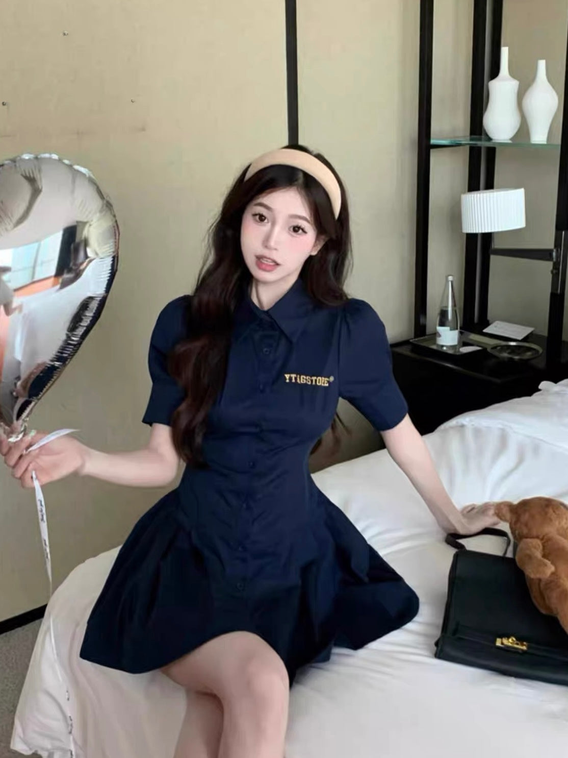 Uni Navy Dress