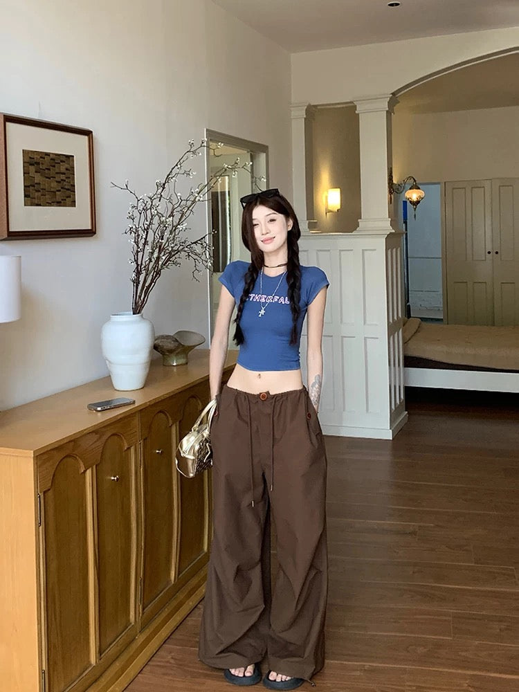 Chocolate Cargo Long Pants