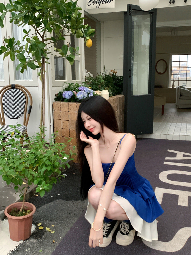 Klein Mix Strap Dress (S)