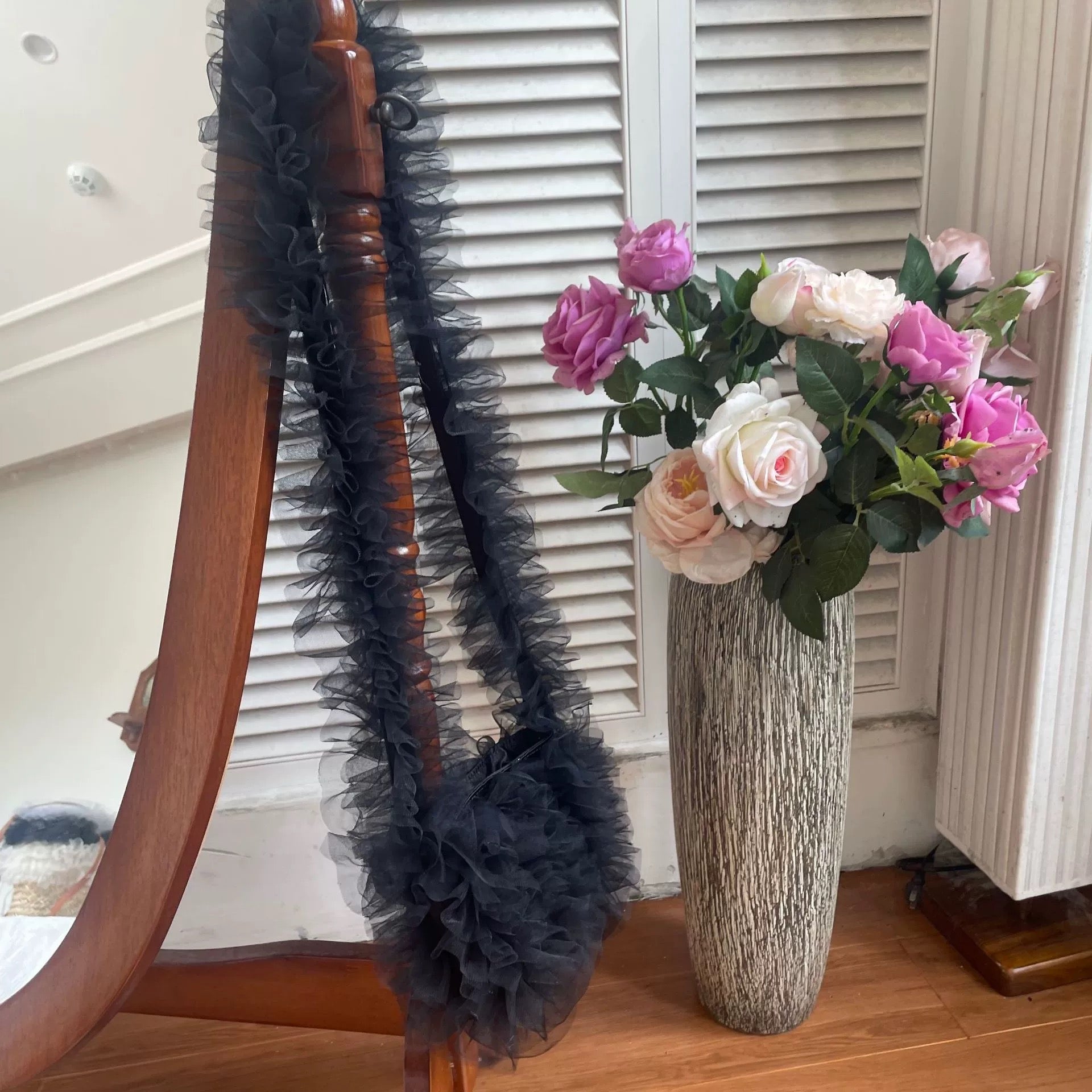 Handmade Fluffy Mesh Bag