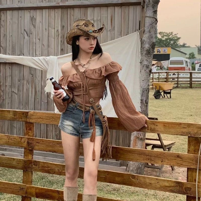 Wasteland Off Shoulder Top