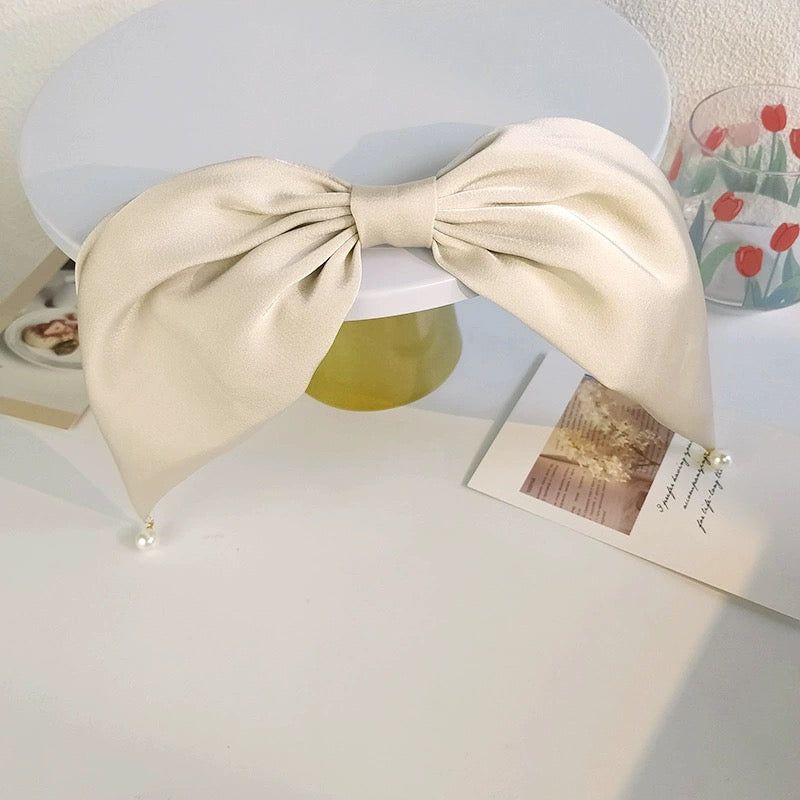 Classic Satin Ribbon Hair Clip