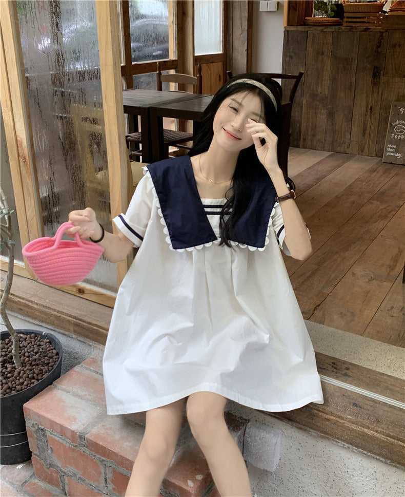 Sailor Collar Dolly Dress
