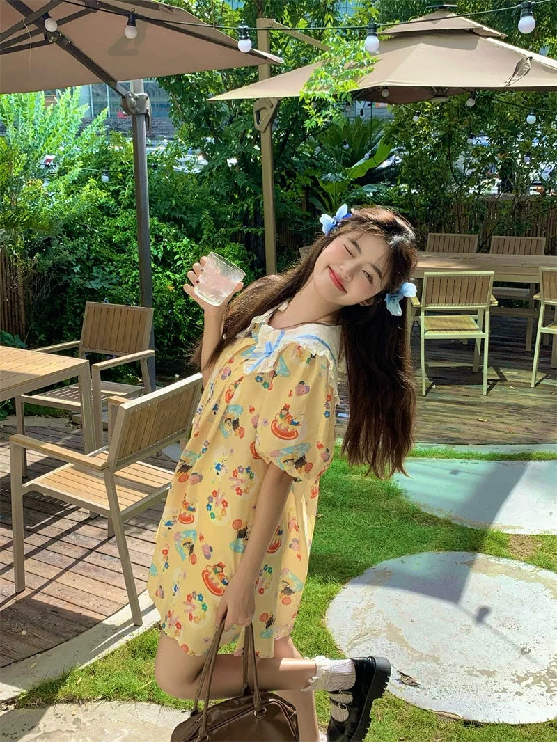 Dolly Yellow Dress