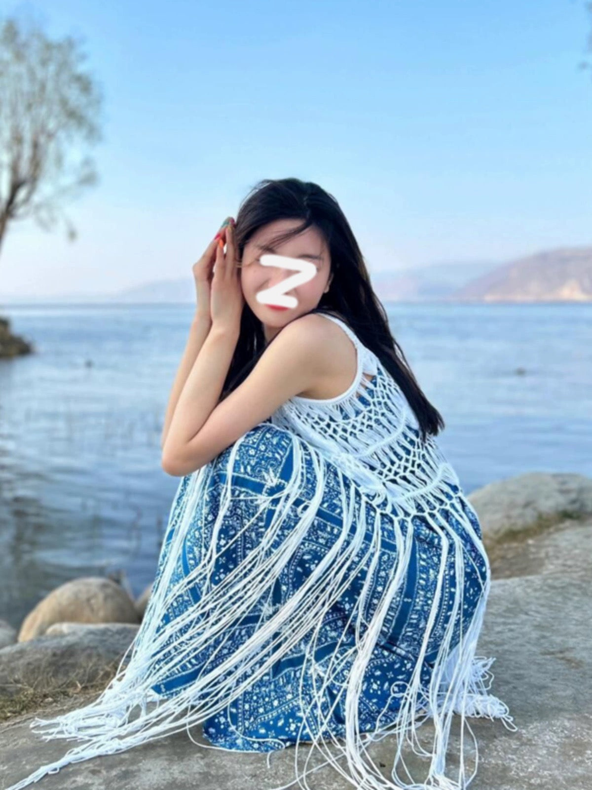 White Summer Outerwear Top