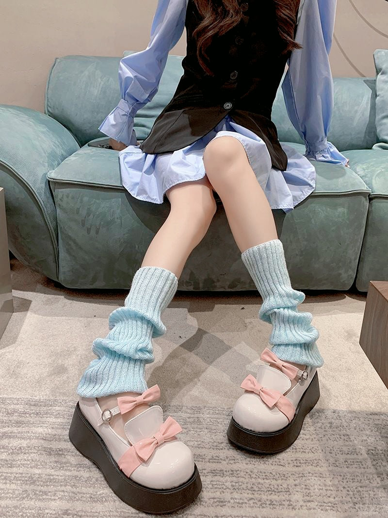 Uni Vintage Middle Socks ( Black, Grey)