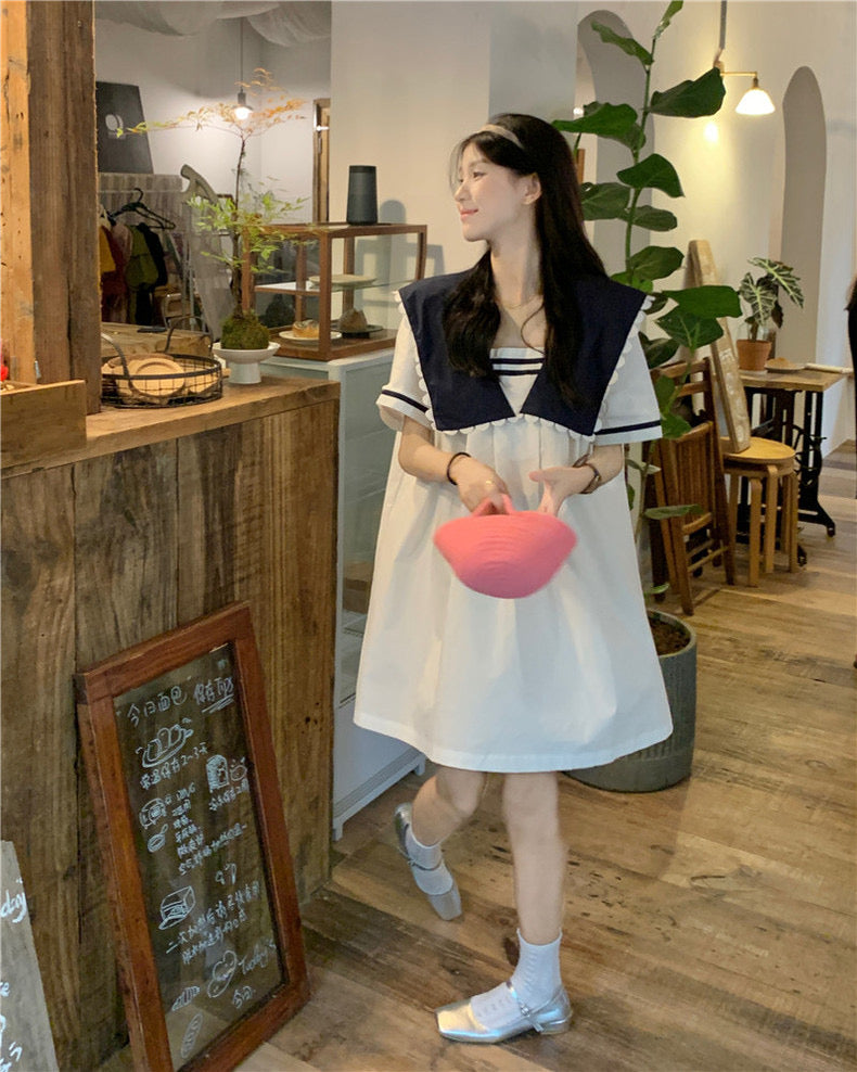 Sailor Collar Dolly Dress