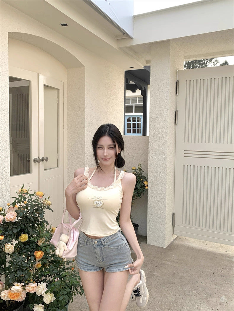 Mini Sheep Strap Top