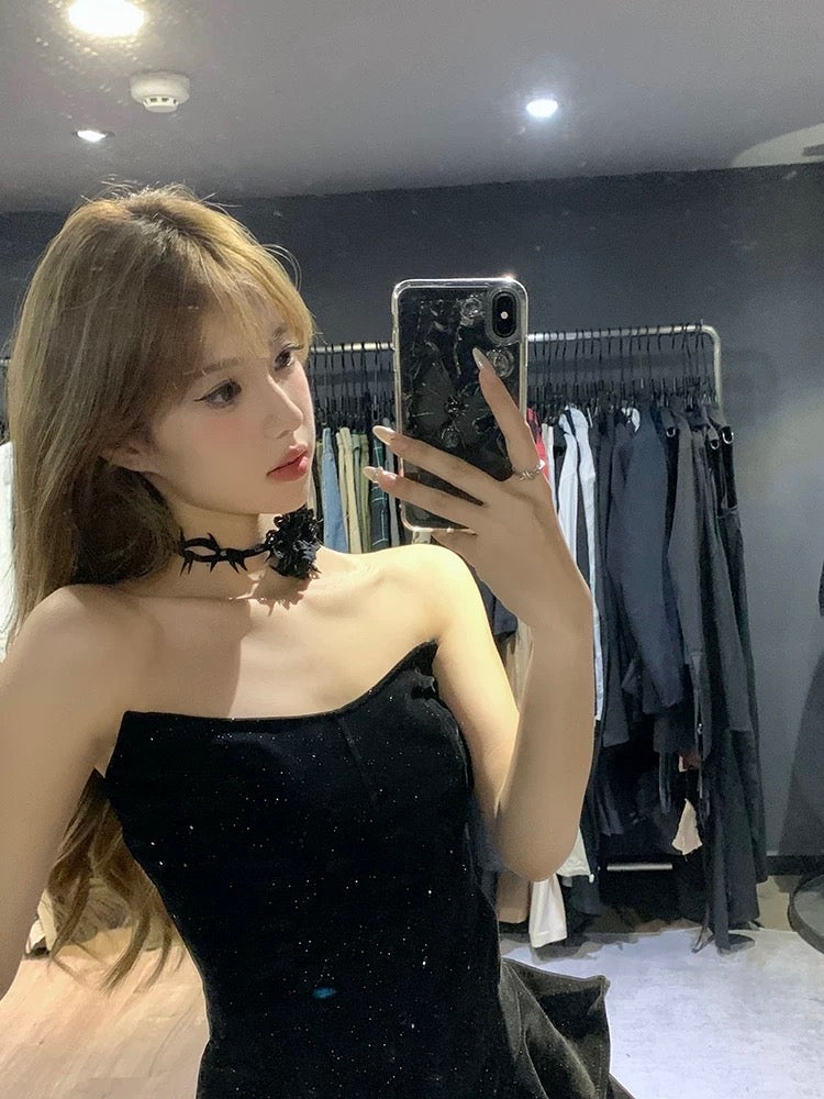 A Rose Necklace Choker NL02