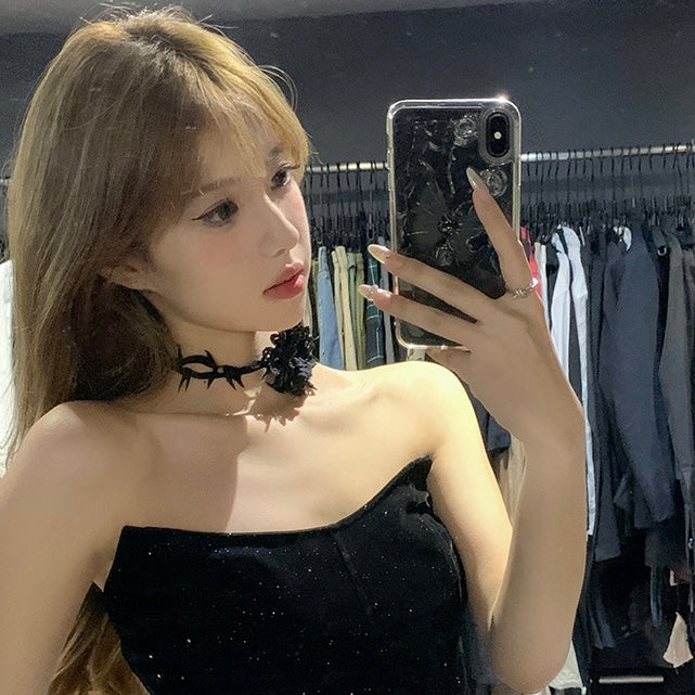 A Rose Necklace Choker NL02