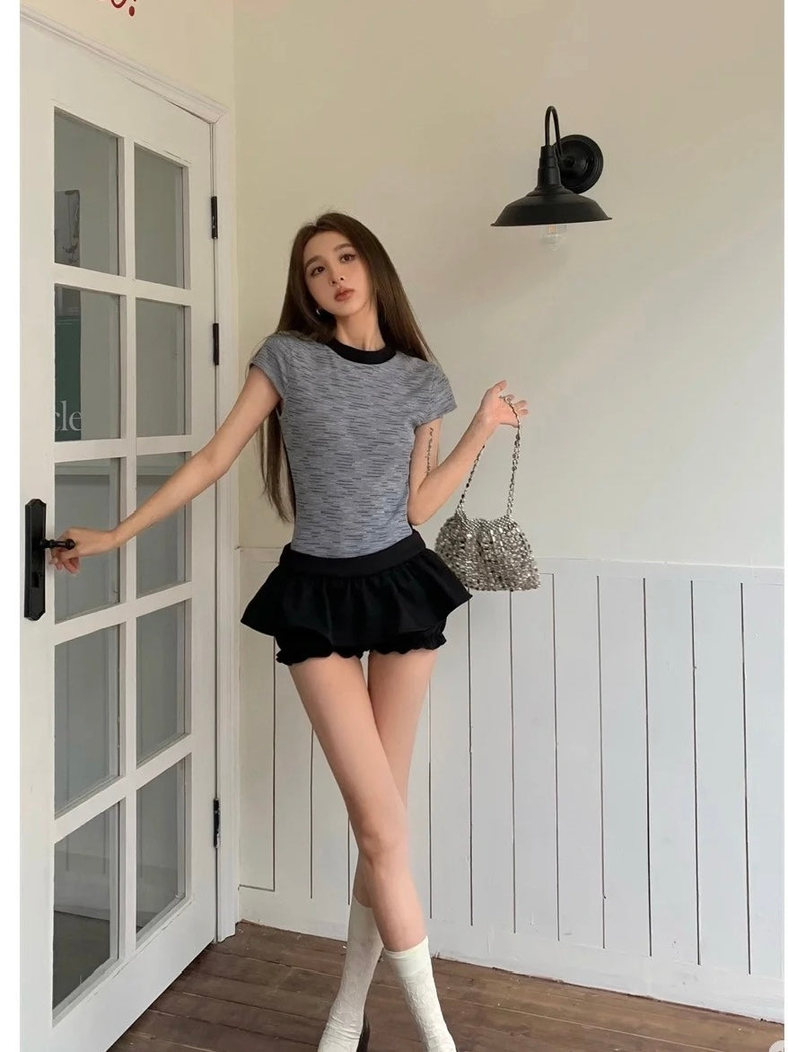 Bareback Grey Inner Suit Top