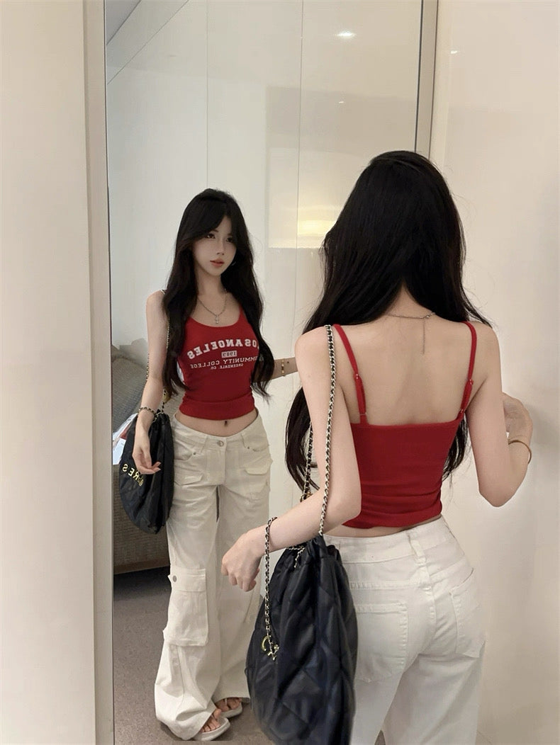 Font 1989 Strap Top