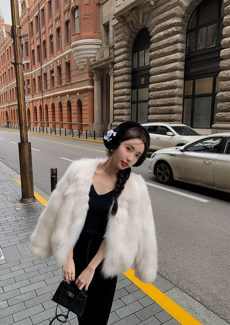 Alexandra Furry Cardigan