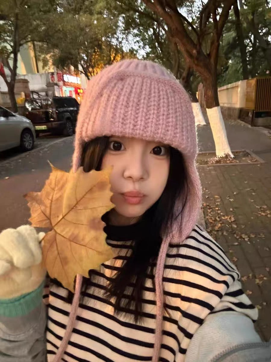 Pink Knitted Hat