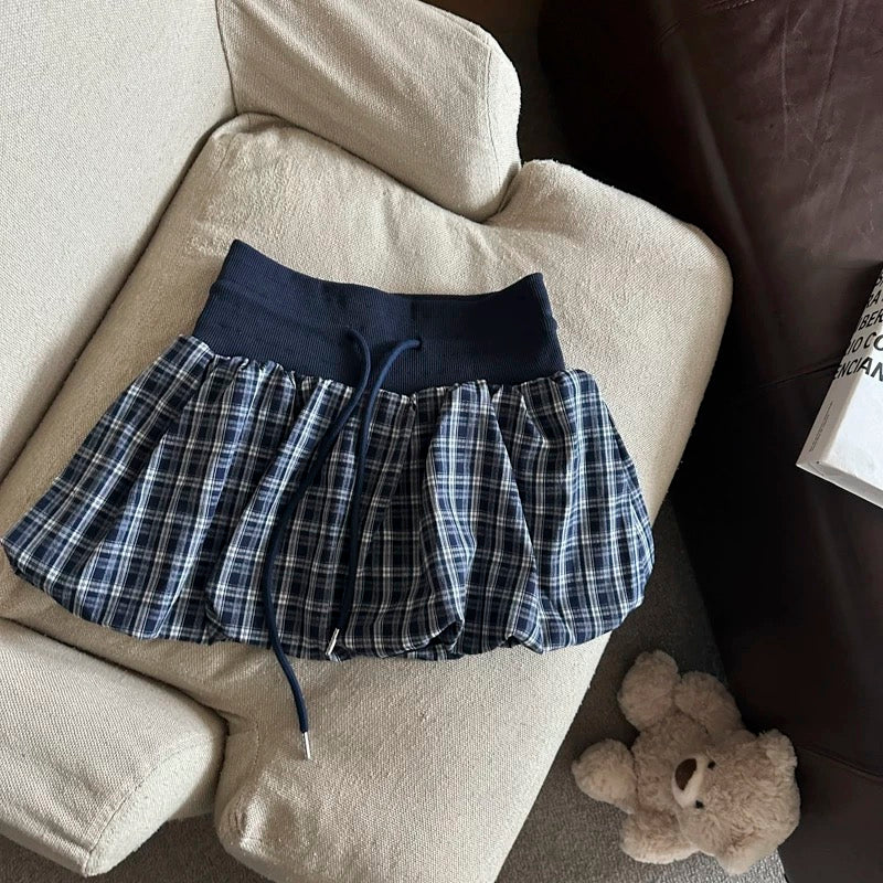Low Waist Lantern Skort Skirt SK15
