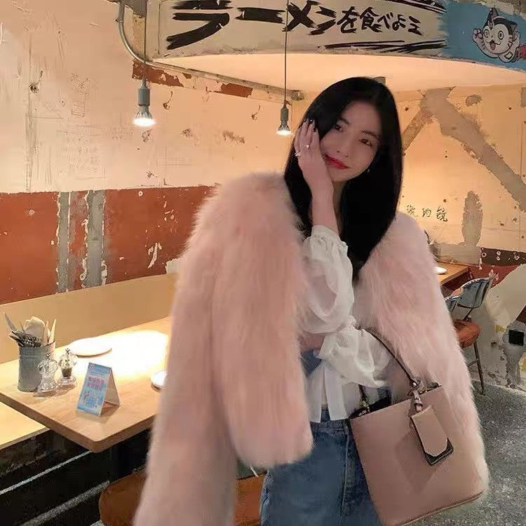 Alexandra Furry Cardigan(5 Colors)