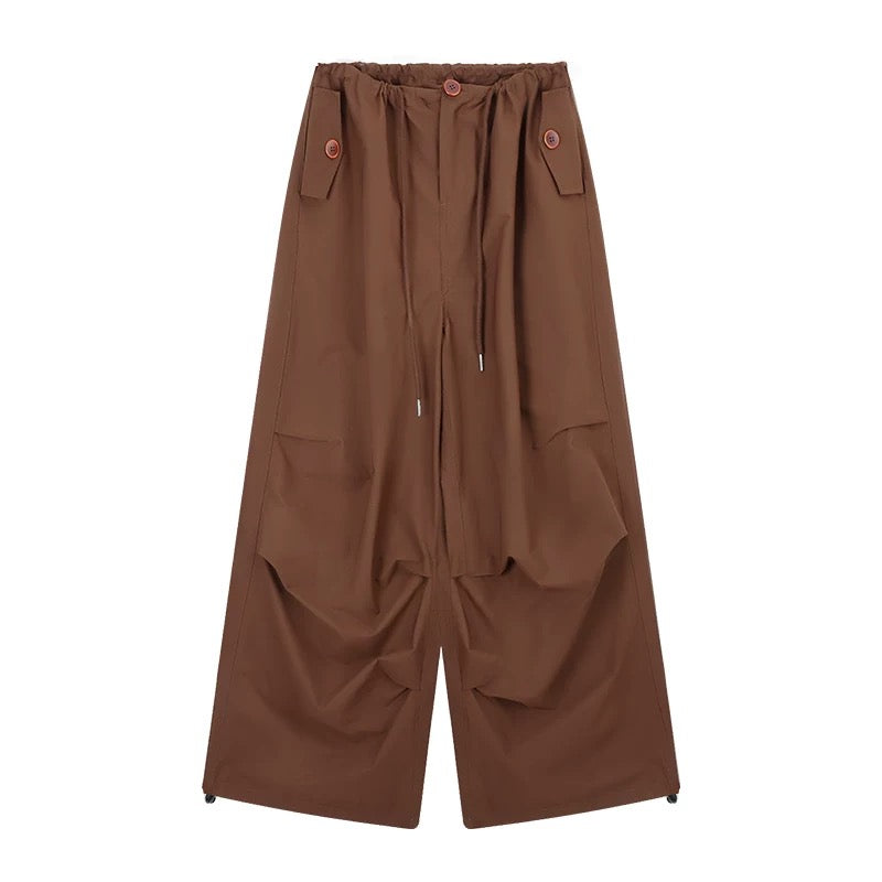 Chocolate Cargo Long Pants