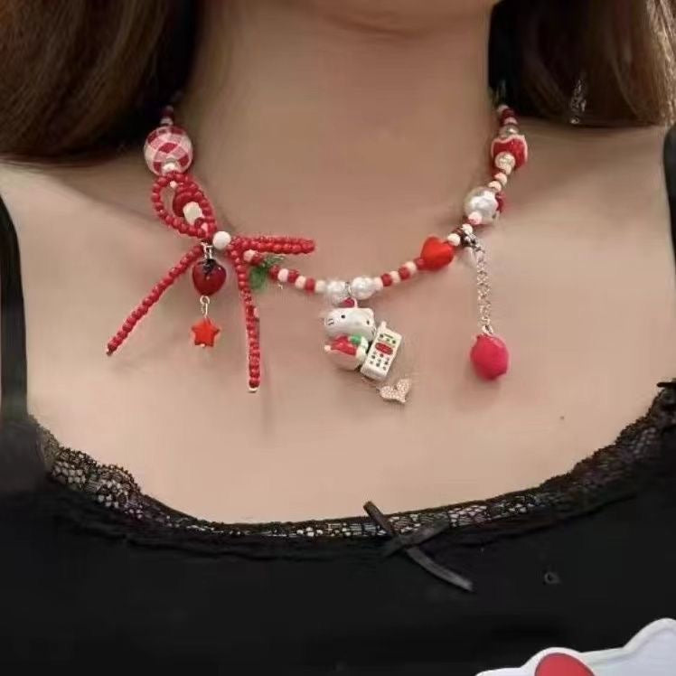 Korean NL01 Candy Colour Necklace