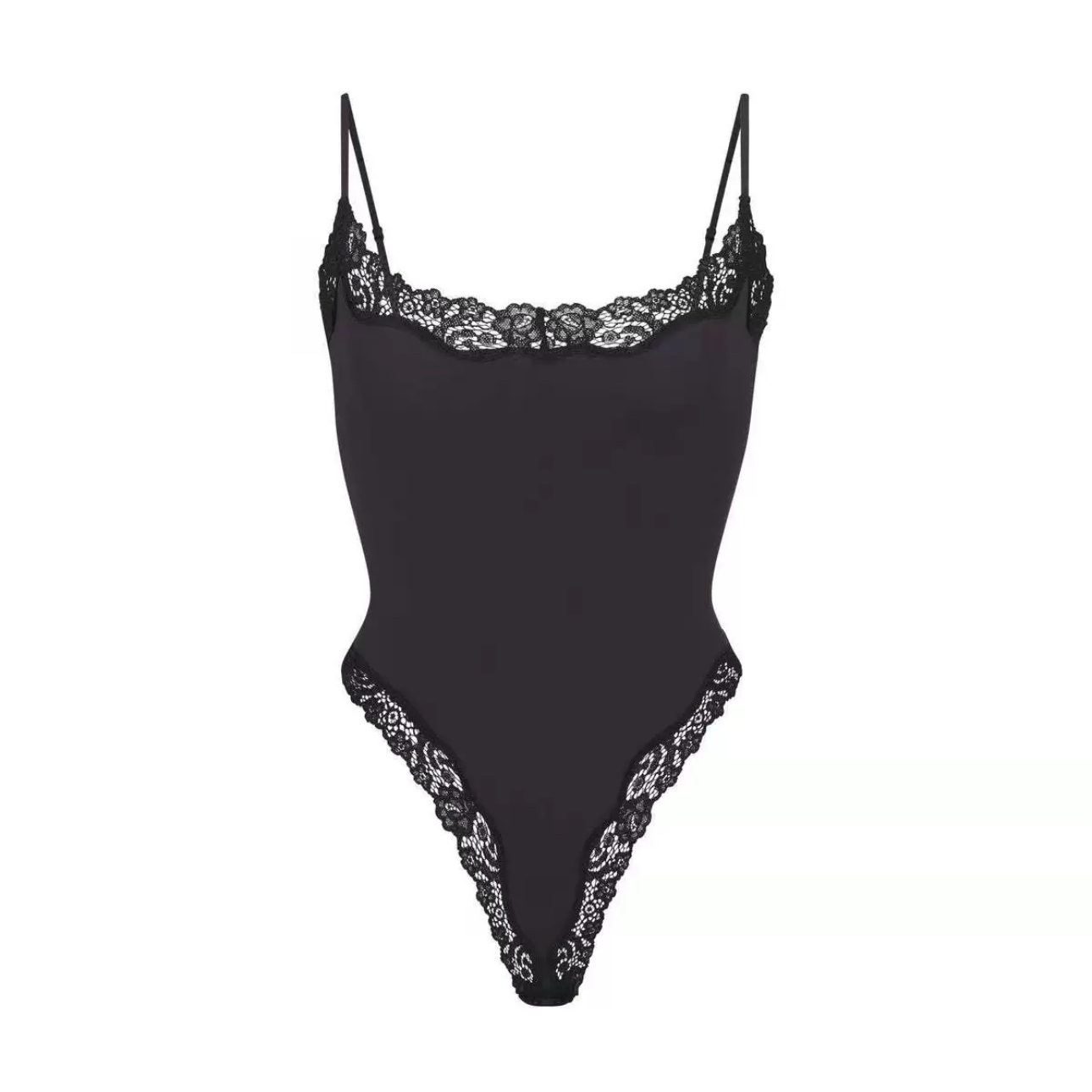 Thin Laces Collar Strap Inner Suit
