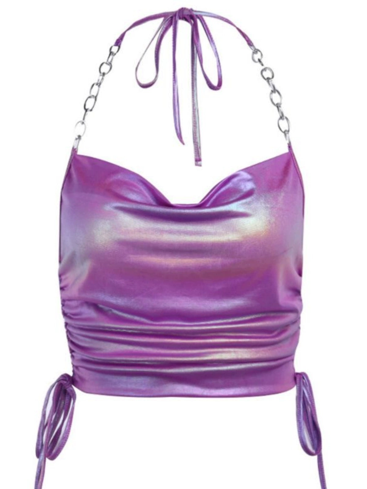 Bareback Purple Shine Top