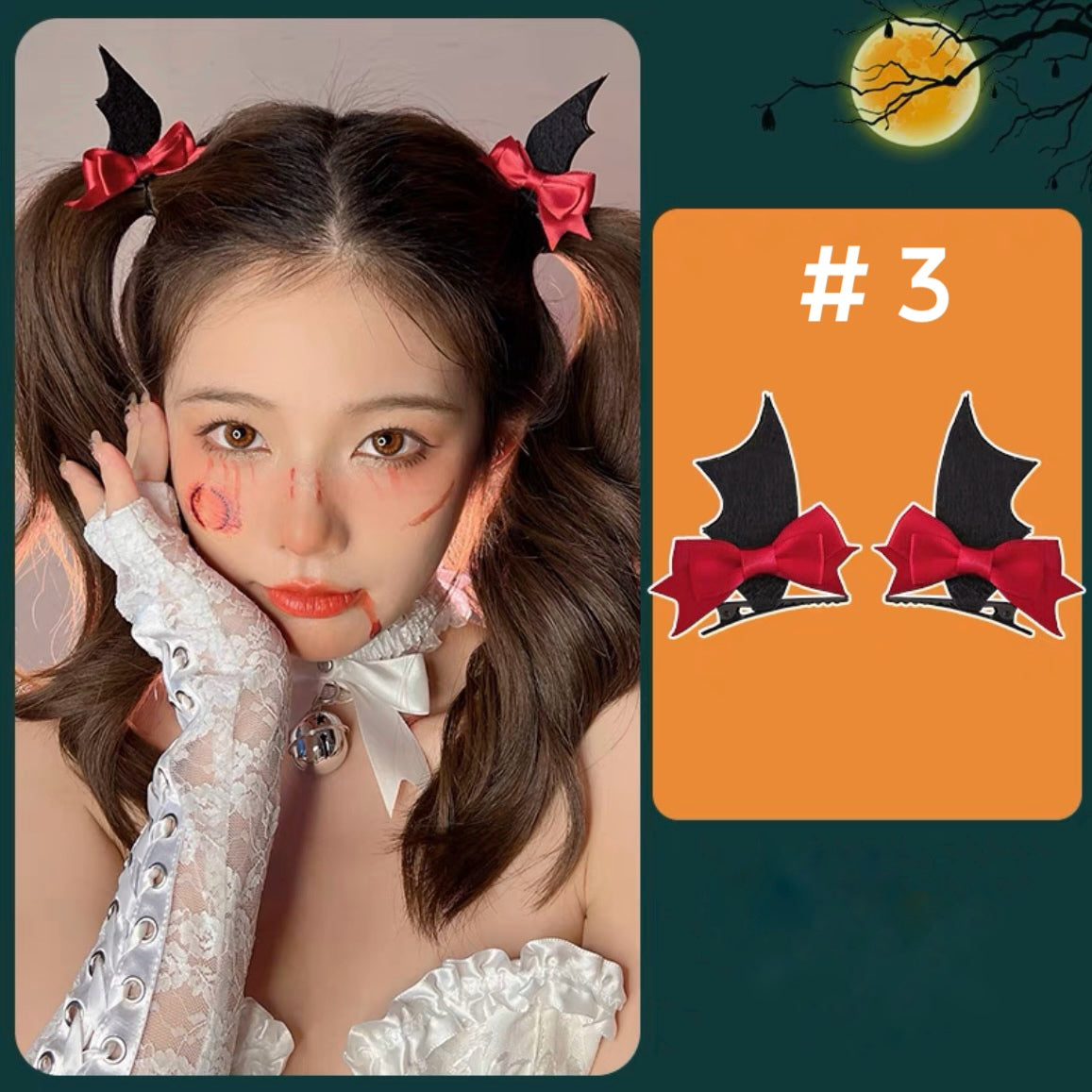 Halloween Hair Clip/ Hairband  no