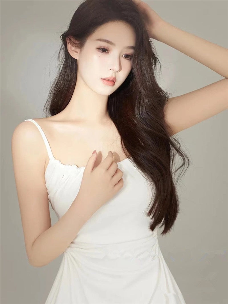 Alie Black Bareback Dress