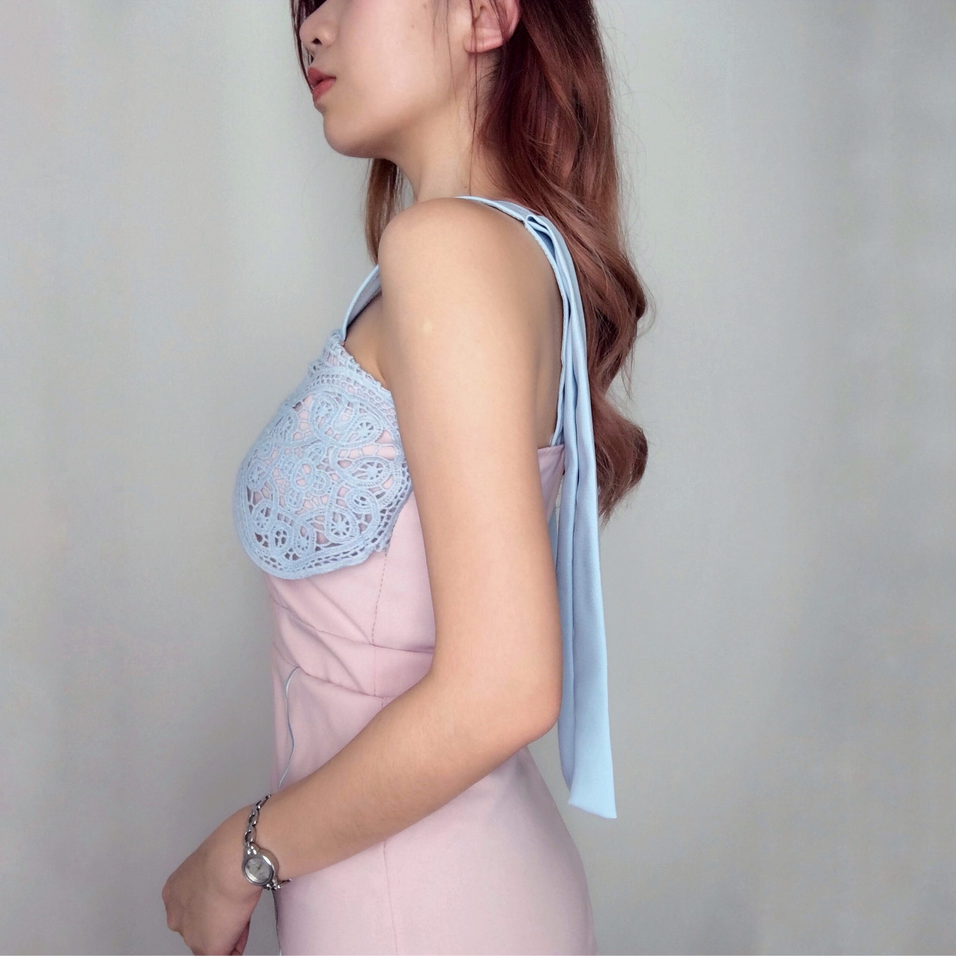 N022 Little Laces Sweet Dress - Hearts & Kisses - Hearts & Kisses Online Fashion Boutique. Shop for dress, skirt, korean romper, crop top, two piece set, dinner dress online, ready stock.