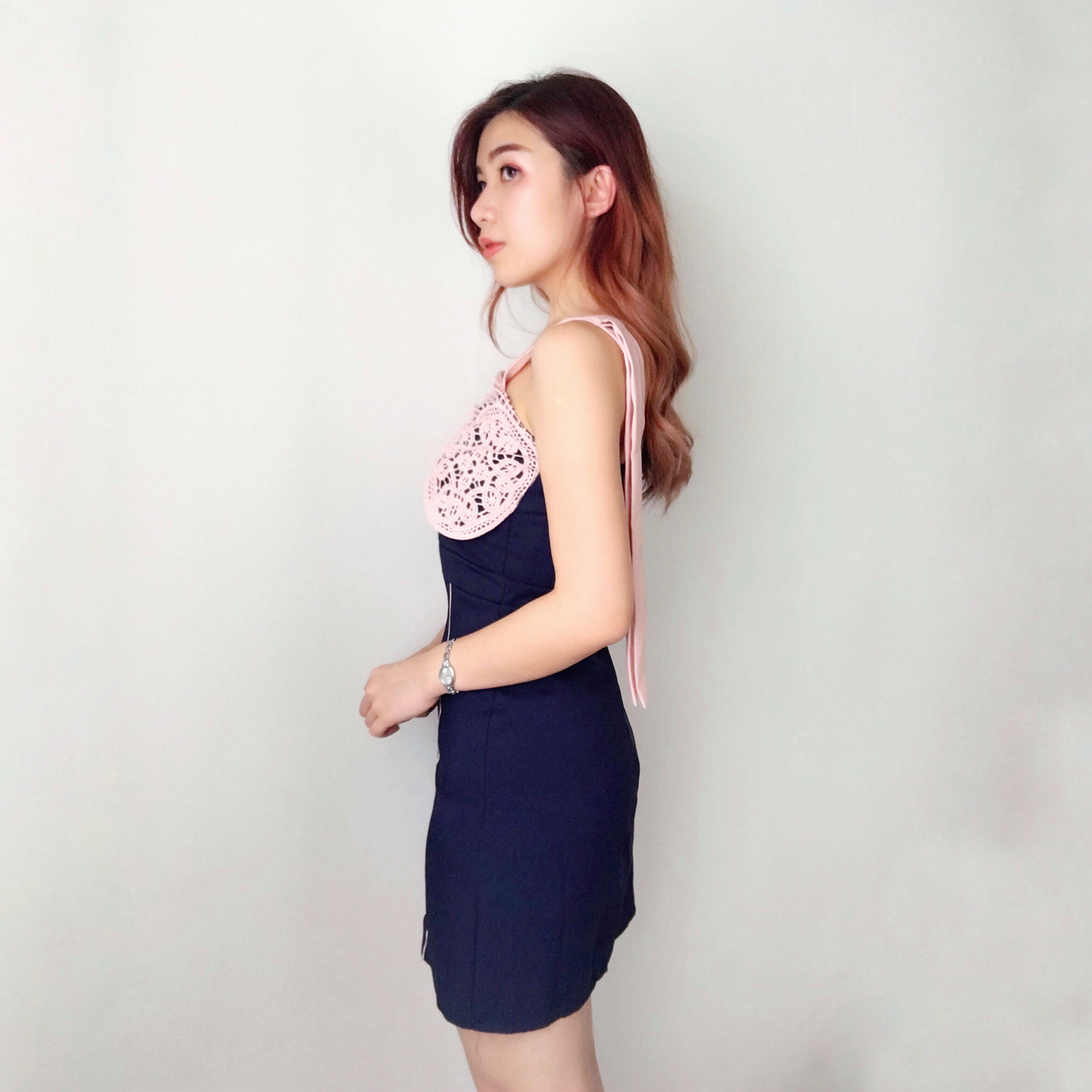 N022 Little Laces Sweet Dress - Hearts & Kisses - Hearts & Kisses Online Fashion Boutique. Shop for dress, skirt, korean romper, crop top, two piece set, dinner dress online, ready stock.