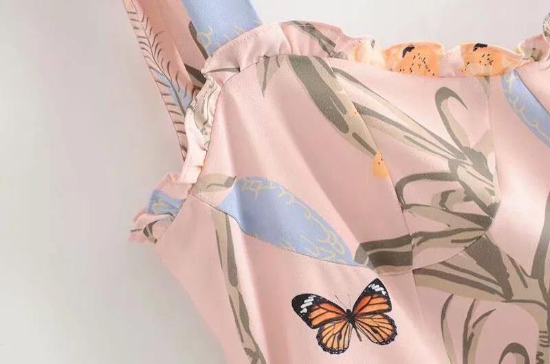 PS020 Tropical Dress (S, M, L) - Hearts & Kisses