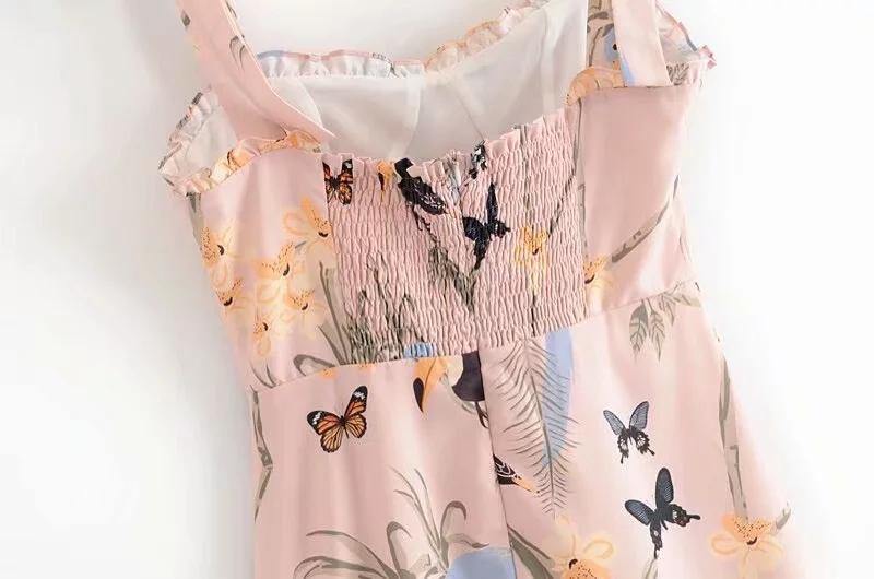 PS020 Tropical Dress (S, M, L) - Hearts & Kisses